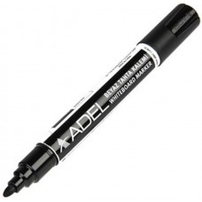 ADEL 4201880022000 Siyah Beyaz Tahta Kalemi Yuvarlak Uç 