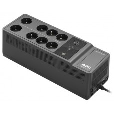 APC Back-UPS 850VA, 230V, USB Type-C and A charging ports, 8 Schuko CEE 7 outlets (2 surge) BE850G2-GR