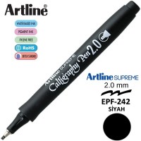 Artline EPF-242 Siyah ~2.0 Supreme Calligraphy Kalemi Artline EPF-242 Siyah ~2.0 Supreme Calligraphy Kalemi
