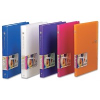 COMIX A193 Şeffaf İki Halkalı A5 Klasör