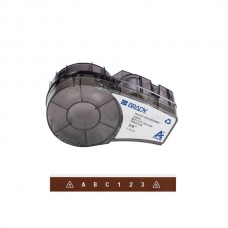 BRADY M21-375-595-BR Kahverengi 6,4mx9,53mm B595 Beyaz Baskı