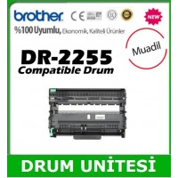 Brother DR-2255 Siyah MUADİL Drum Ünitesi 12000 Sayfa, DCP-7055,7060D,7065DN, HL-2240,HL-2250DN,HL-2270DW,2130, 2240, 2250DN,2270DW,2130,MFC-2360, 7470D,7860DN,7860DW,7360