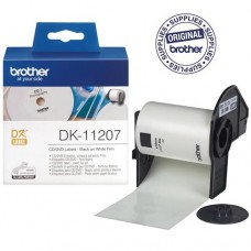 BROTHER DK-11207 P-Touch DK Serisi CD/DVD Etiketi (58mmx58mm) (100 Adet/Rulo)