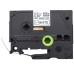 Brother P-Touch HSe-211E Orijinal Beyaz üzerine Siyah Isı ile Daralan Laminasyonlu Etiket - 5,2 mm