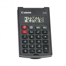 Canon AS-8 Cep Tipi Kapaklı Hesap Makinesi 8 Hane 