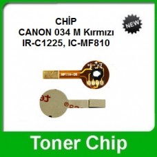 Canon 034 M Kırmızı Toner CHİP 7300 Sayfa, IR-C1225, IC-MF810