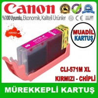Canon CLI-571M XL Kırmızı Yüksek Kapasiteli MUADİL Mürekkep Kartuş Canon CLI-571M XL Kırmızı Yüksek Kapasiteli MUADİL Mürekkep Kartuş