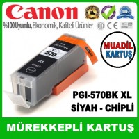 Canon PGI-570XLBK Siyah MUADİL Mürekkep Kartuş Canon PGI-570XLBK Siyah MUADİL Mürekkep Kartuş