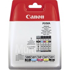 Canon PGI-580PGIBK/CLI581C/M/Y/BK Orijinal Mürekkep Kartuş Multipack 2078C005AA