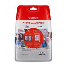 Canon PG-545XL / CL-546XL Yüksek Kapasiteli 2'Li Paket Orijinal Mürekkep Kartuş 8286B006