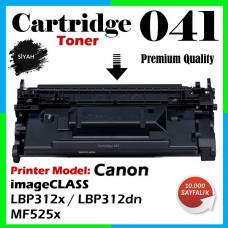 Canon CRG-041 BK Siyah Premium Muadil Toner Kartuşu 10.000 Sayfa 0452C002 