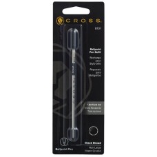 Cross 8101 Siyah Broad Tükenmez Kalem Refili 6'Lı Paket