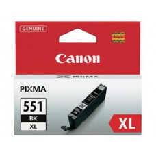 Canon CLI-551BK XL Siyah Yüksek Kapasiteli Orijinal Mürekkep Kartuş 6443B001