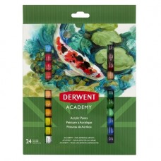 Derwent 98226 Akrilik Boya Asorti 24'Lü
