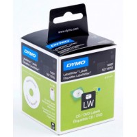 DYMO S0719250 LW CD/DVD Etiketi,160 Etiket/Paket, 57 mm Çap (14681)