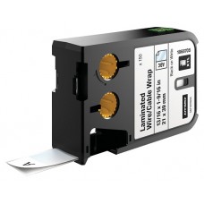 DYMO 1868705 XTL Lamine Tel / Kablo Etiketi 21x39mm Beyaz/Siyah 150 Adet