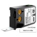 DYMO 1868706 XTL Lamine Tel / Kablo Etiketi 21x102mm Beyaz/Siyah 75 Adet