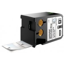 DYMO 1868707 XTL Lamine Tel / Kablo Etiketi 38x21mm Beyaz/Siyah 250 Adet