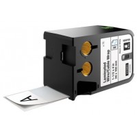 DYMO 1868709 XTL Lamine Tel / Kablo Etiketi 38x102mm Beyaz/Siyah 75 Adet