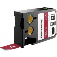 DYMO 1868762 XTL Çok Amaçlı Vinil Etiket 19mmx7m Kırmızı/Beyaz DYMO 1868762 XTL Çok Amaçlı Vinil Etiket 19mmx7m Kırmızı/Beyaz