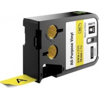 DYMO 1868772 XTL Çok Amaçlı Vinil Etiket 19mmx7m Sarı/Siyah DYMO 1868772 XTL Çok Amaçlı Vinil Etiket 19mmx7m Sarı/Siyah