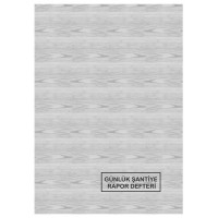 Dilman 053500 Günlük Şantiye ve Rapor Defteri 50 Yaprak Otokopi'li