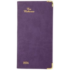 Ece Ajandası 4D Karaköy Muhtıra 85x16 Haftalık Mor