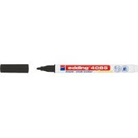 Edding 4085 Cam Sıvı Tebeşir Markörü ~1-2 mm Yuvarlak Uçlu Siyah Edding 4085 Cam Sıvı Tebeşir Markörü ~1-2 mm Yuvarlak Uçlu Siyah