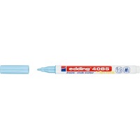 Edding 4085 Cam Sıvı Tebeşir Markörü ~1-2 mm Yuvarlak Uçlu Pastel Mavi Edding 4085 Cam Sıvı Tebeşir Markörü ~1-2 mm Yuvarlak Uçlu Pastel Mavi