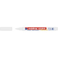 Edding 4085 Cam Sıvı Tebeşir Markörü ~1-2 mm Yuvarlak Uçlu Beyaz Edding 4085 Cam Sıvı Tebeşir Markörü ~1-2 mm Yuvarlak Uçlu Beyaz