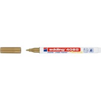 Edding 4085 Cam Sıvı Tebeşir Markörü ~1-2 mm Yuvarlak Uçlu Altın Edding 4085 Cam Sıvı Tebeşir Markörü ~1-2 mm Yuvarlak Uçlu Altın