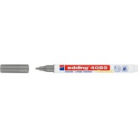 Edding 4085 Cam Sıvı Tebeşir Markörü ~1-2 mm Yuvarlak Uçlu Gümüş Edding 4085 Cam Sıvı Tebeşir Markörü ~1-2 mm Yuvarlak Uçlu Gümüş