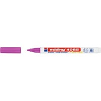 Edding 4085 Cam Sıvı Tebeşir Markörü ~1-2 mm Yuvarlak Uçlu Ahududu Edding 4085 Cam Sıvı Tebeşir Markörü ~1-2 mm Yuvarlak Uçlu Ahududu
