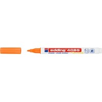 Edding 4085 Cam Sıvı Tebeşir Markörü ~1-2 mm Yuvarlak Uçlu Fosforlu Turuncu Edding 4085 Cam Sıvı Tebeşir Markörü ~1-2 mm Yuvarlak Uçlu Fosforlu Turuncu