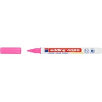 Edding 4085 Cam Sıvı Tebeşir Markörü ~1-2 mm Yuvarlak Uçlu Fosforlu Pembe Edding 4085 Cam Sıvı Tebeşir Markörü ~1-2 mm Yuvarlak Uçlu Fosforlu Pembe