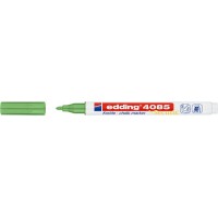 Edding 4085 Cam Sıvı Tebeşir Markörü ~1-2 mm Yuvarlak Uçlu Metalik Yeşil Edding 4085 Cam Sıvı Tebeşir Markörü ~1-2 mm Yuvarlak Uçlu Metalik Yeşil
