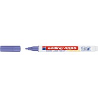 Edding 4085 Cam Sıvı Tebeşir Markörü ~1-2 mm Yuvarlak Uçlu Metalik Mor Edding 4085 Cam Sıvı Tebeşir Markörü ~1-2 mm Yuvarlak Uçlu Metalik Mor