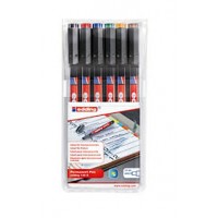 Edding 140 S Asetat Kalemi 0.3 mm Yuvarlak Uçlu 6'Lı Set