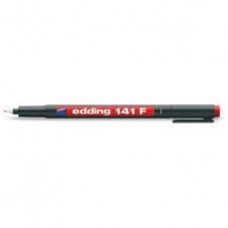 Edding 141 F Asetat Kalemi 0.3 mm Yuvarlak Uçlu Kırmızı