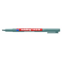 Edding 143 B Asetat Kalemi 3 mm Kesik Uçlu Siyah