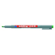 Edding 143 B Asetat Kalemi 3 mm Kesik Uçlu Yeşil