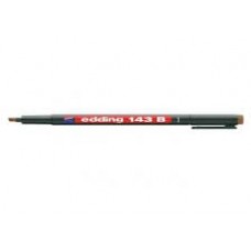 Edding 143 B Asetat Kalemi 3 mm Kesik Uçlu Kahverengi Edding 143 B Asetat Kalemi 3 mm Kesik Uçlu Kahverengi