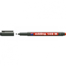 Edding 149 M Asetat Kalemi 1,0 mm Yuvarlak Uçlu Kırmızı