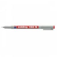 Edding 150 S Asetat Kalemi 0,3 mm Yuvarlak Uçlu Silinebilir Kırmızı