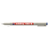 Edding 150 S Asetat Kalemi 0,3 mm Yuvarlak Uçlu Silinebilir Mavi
