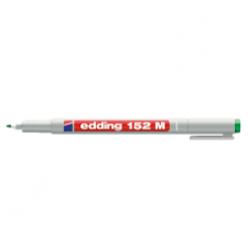 Edding 152 M Asetat Kalemi 1,0 mm Yuvarlak Uçlu Silinebilir Yeşil