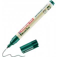 Edding 25-004 Ecoline Yeşil ~1 mm Yuvarlak Uçlu Permanent Markör