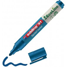 Edding 31-003 EcoLine Flipchart Kalemi ~1,5-3 mm Yuvarlak Uçlu Mavi