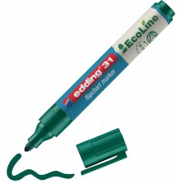 Edding 31-004 EcoLine Flipchart Kalemi ~1,5-3 mm Yuvarlak Uçlu Yeşil