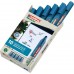 Edding 32-003 EcoLine Flipchart Kalemi ~1-5 mm Kesik Uçlu Mavi